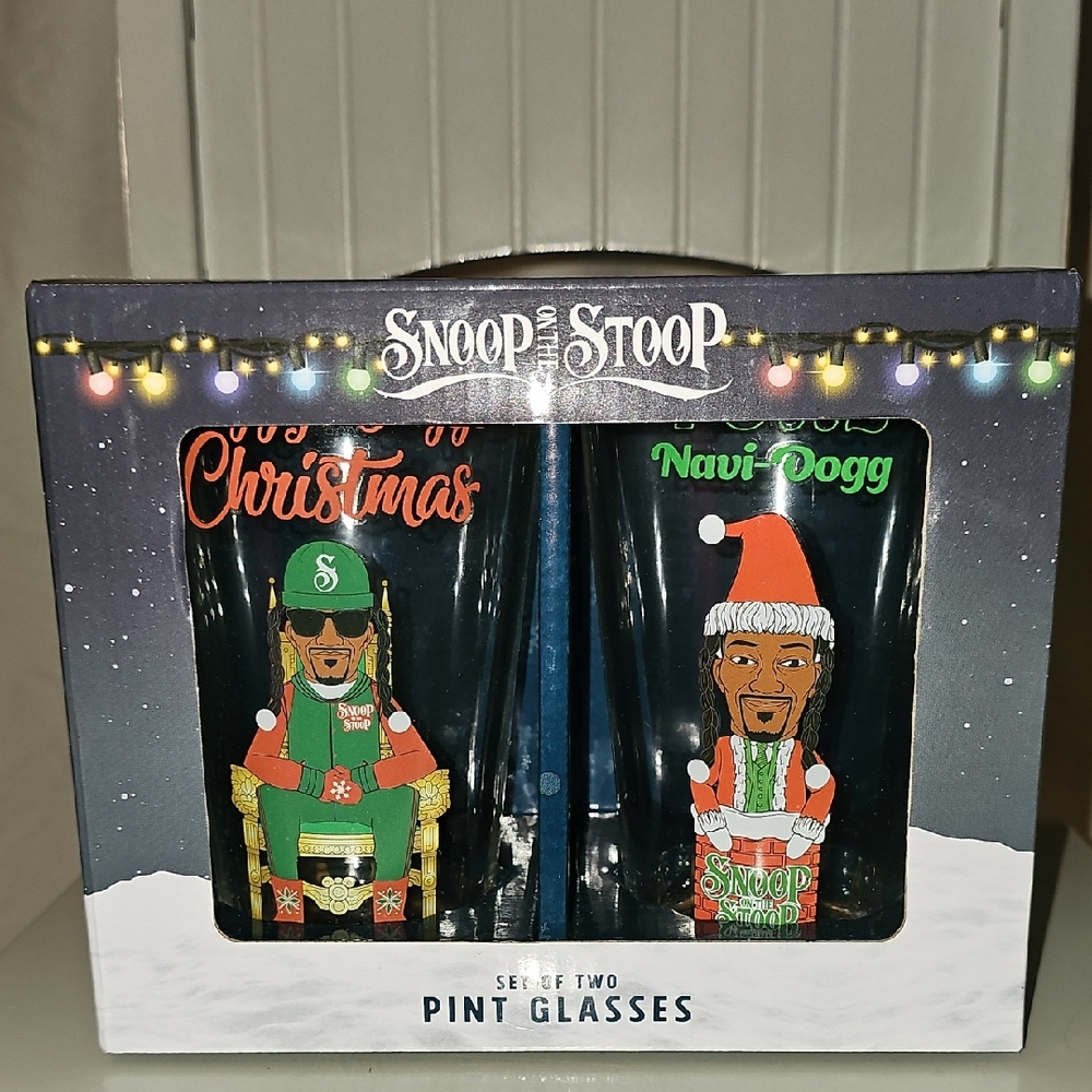 Snoop On The Stoop Set Of Pint Glasses